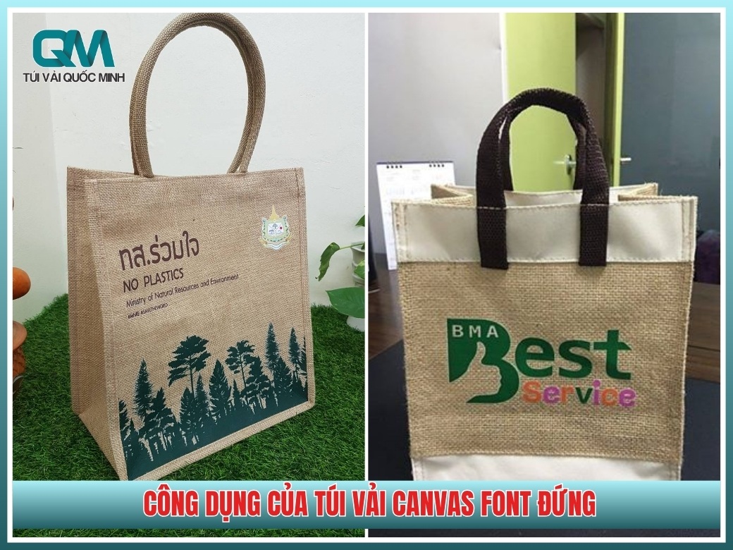 Cong dung cua tui vai canvas font dung