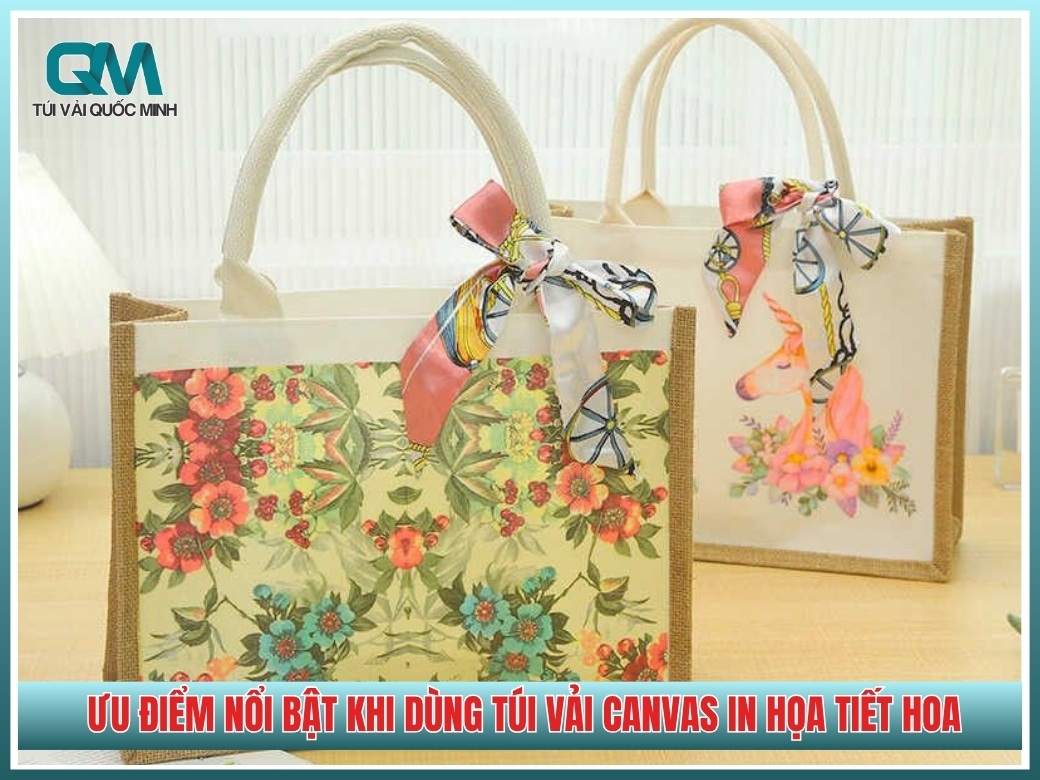 uu diem noi bat khi dung tui vai canvas in hoa tiet hoa