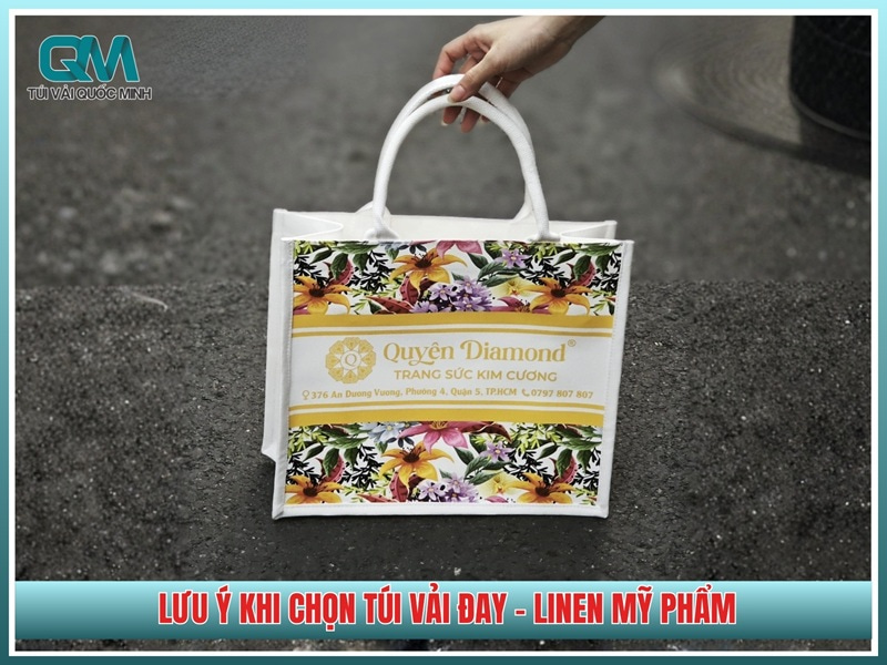 luu y khi chon tui vai day – Linen my pham