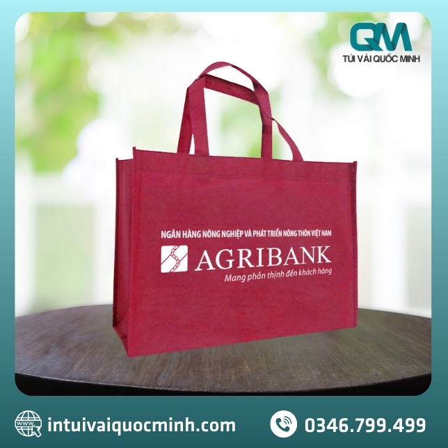 Túi vải không dệt ngân hàng