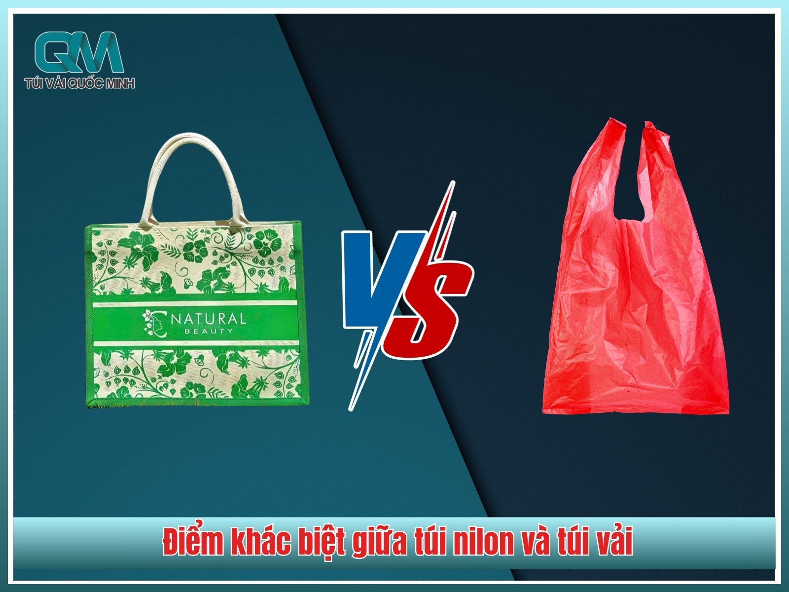 so sanh nhung diem khac biet giua tui nilon va tui vai