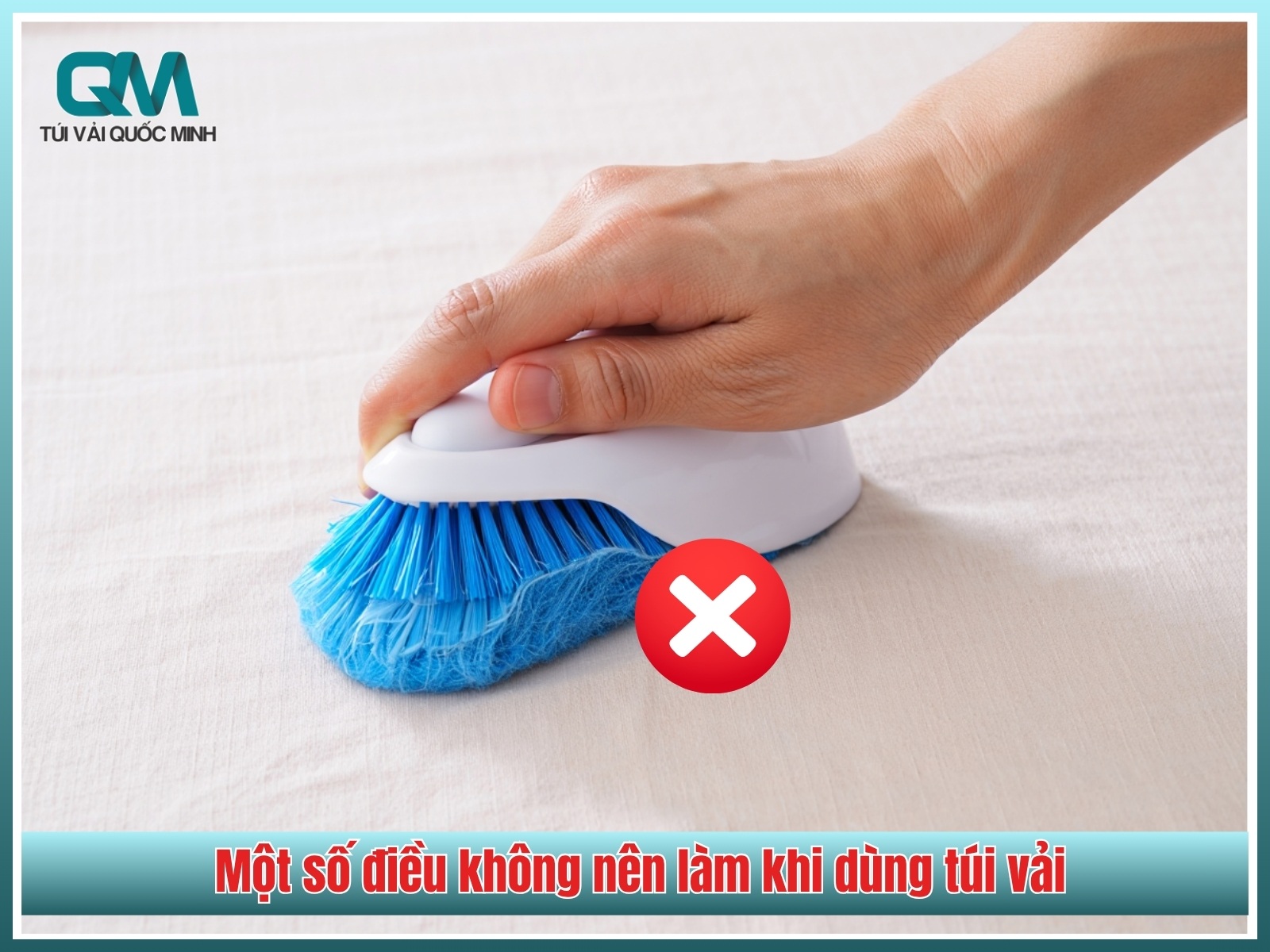 Mot so dieu khong nen lam khi dung tui vai