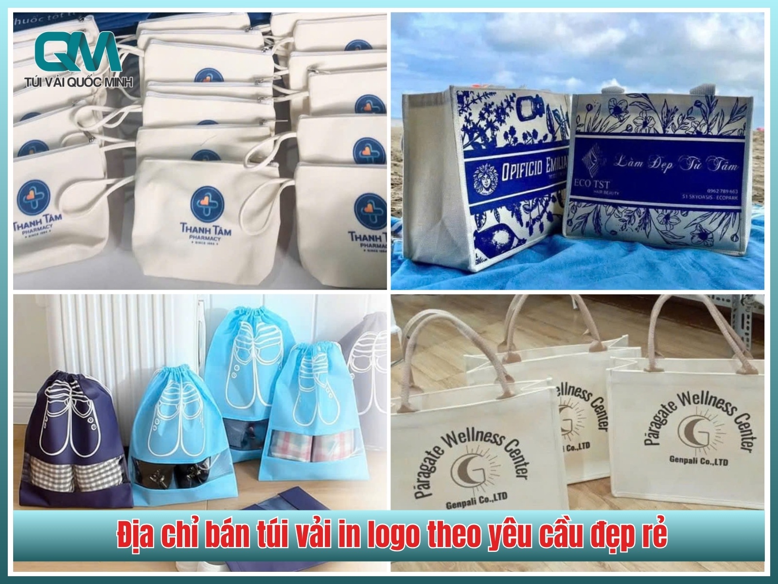 Dia chi ban tui vai in logo theo yeu cau dep re tai HCM