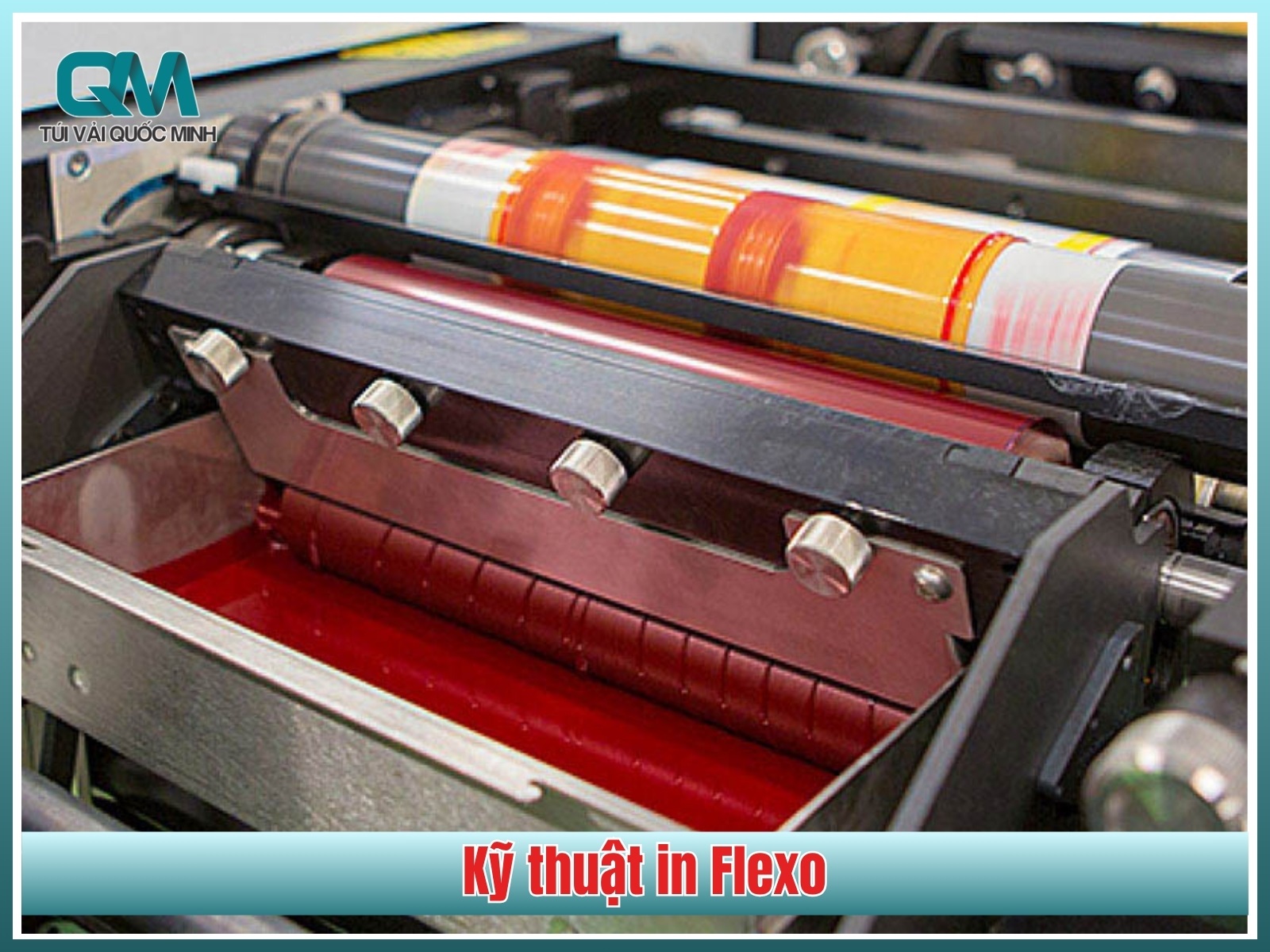 Kỹ thuật in Flexo khi in túi vải không dệt