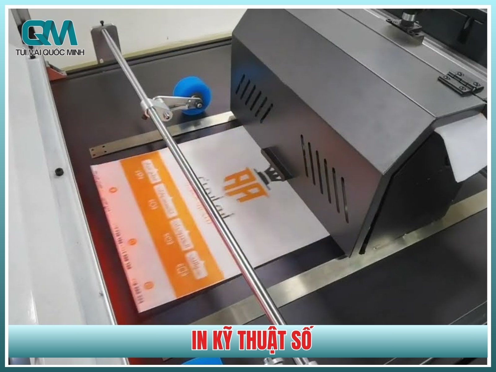 In kỹ thuật số áp dụng khi in túi vải không dệt