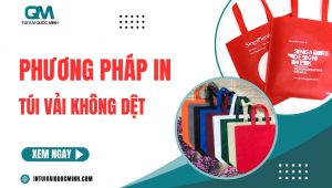 Các phương pháp in túi vải không dệt