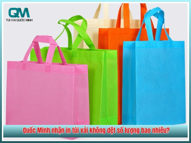 Quy trinh dat may va in logo tui vai khong det theo yeu cau