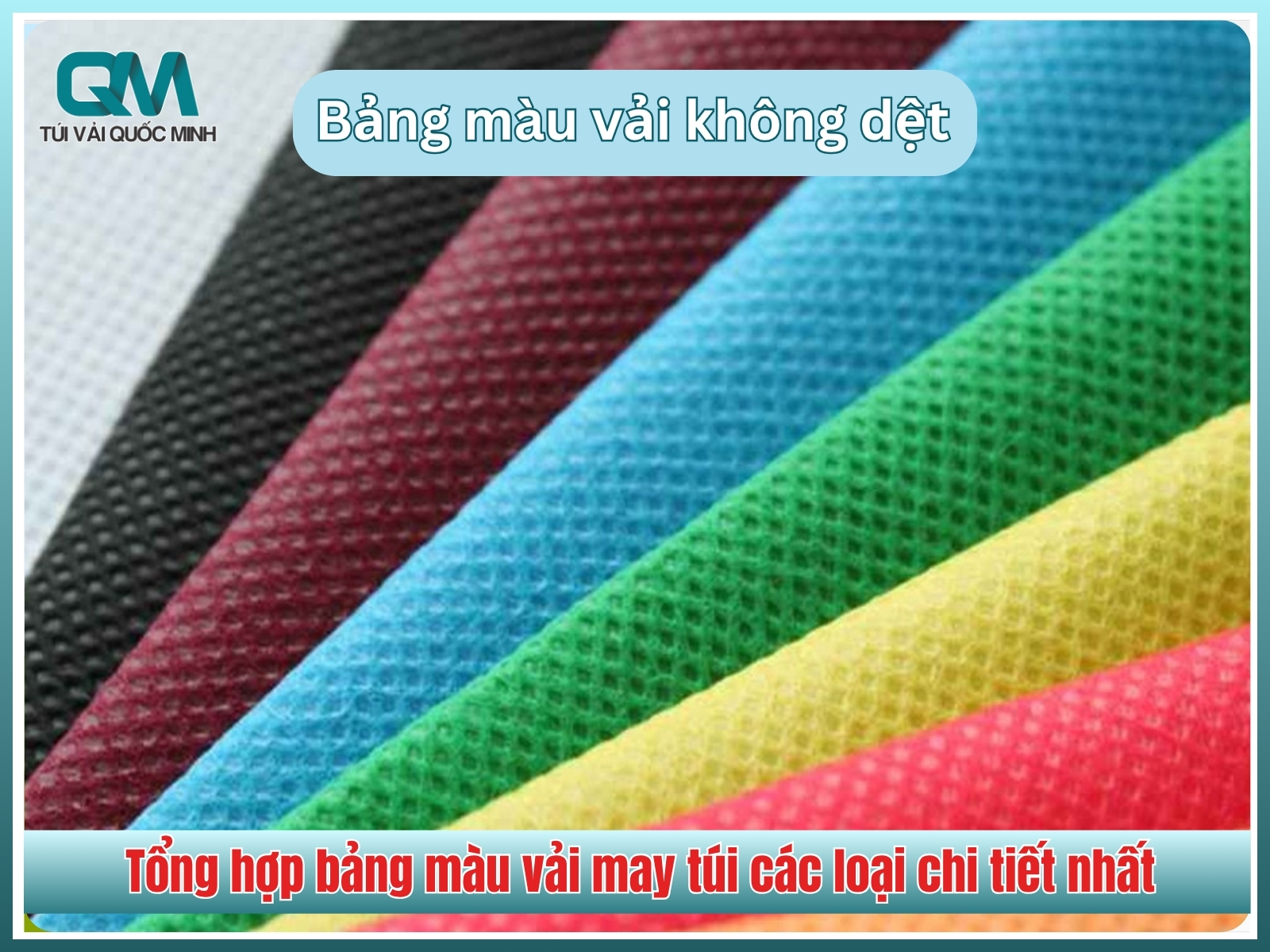 Bảng màu vải không dệt