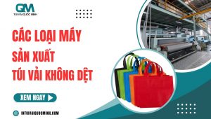 các loại máy sản xuất túi vải không dệt
