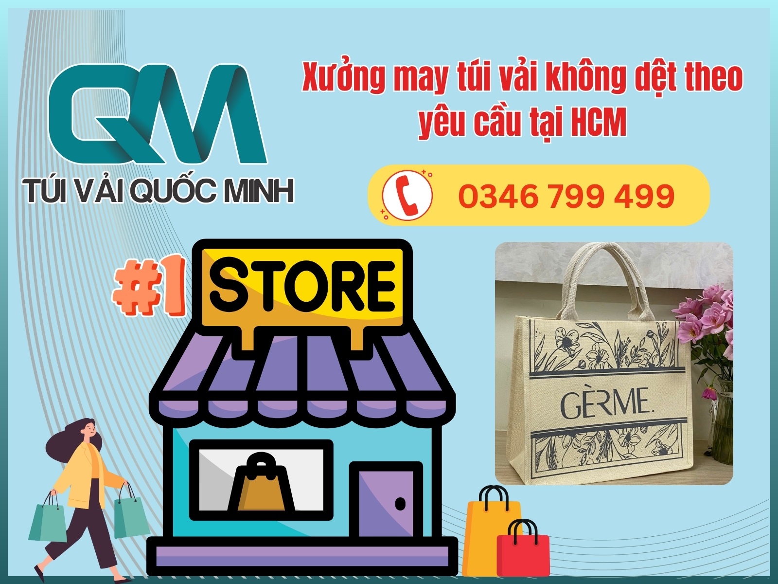 Xưởng sản xuất túi vải không dệt theo yêu cầu giá rẻ tại TPHCM