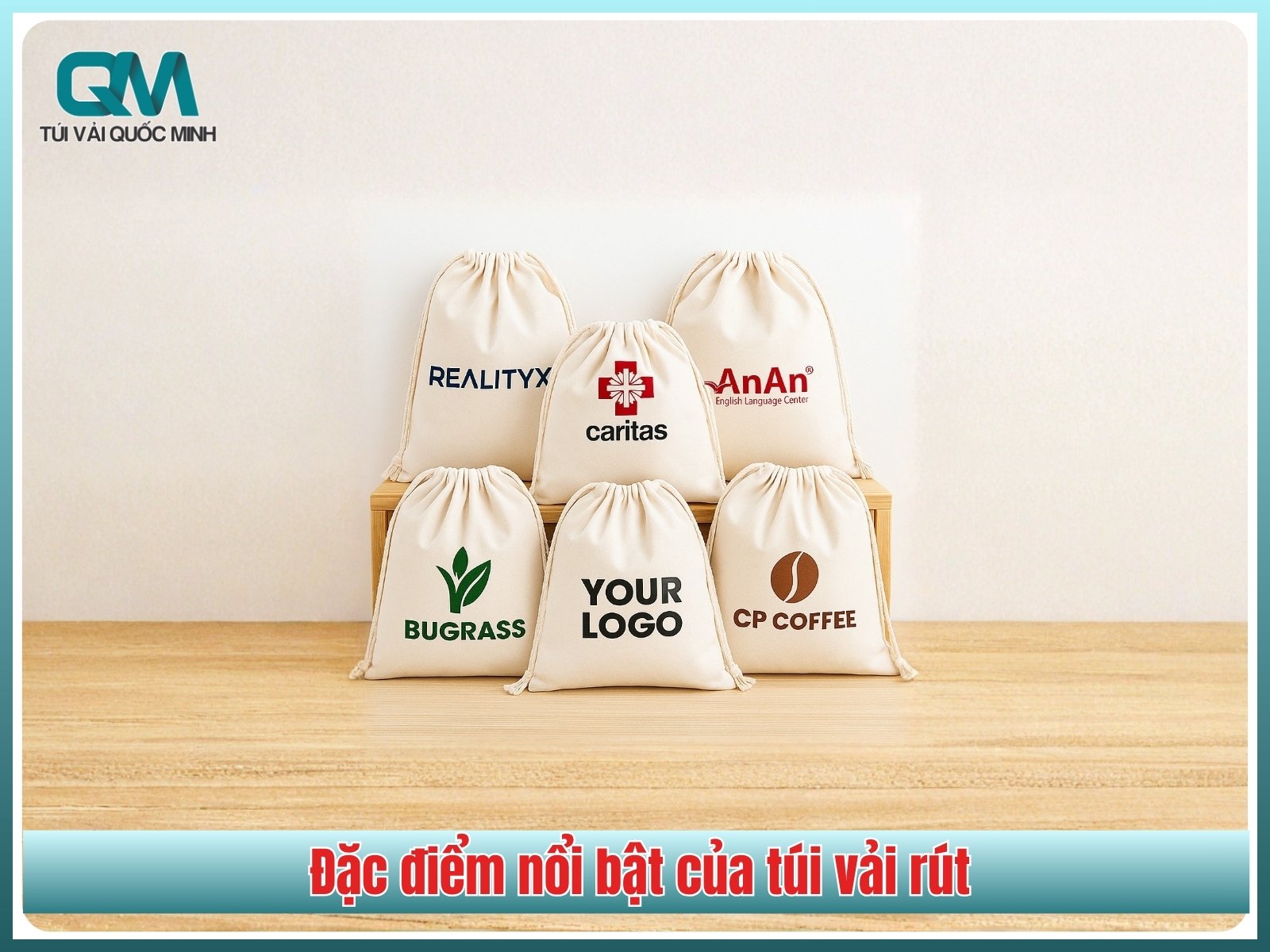 6 đặc điểm nổi bật của túi vải rút