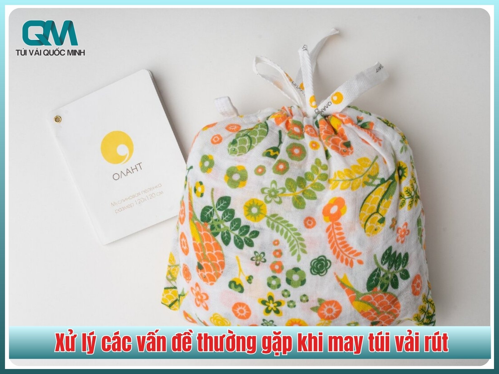 Xử lý các vấn đề thường gặp khi may túi vải rút