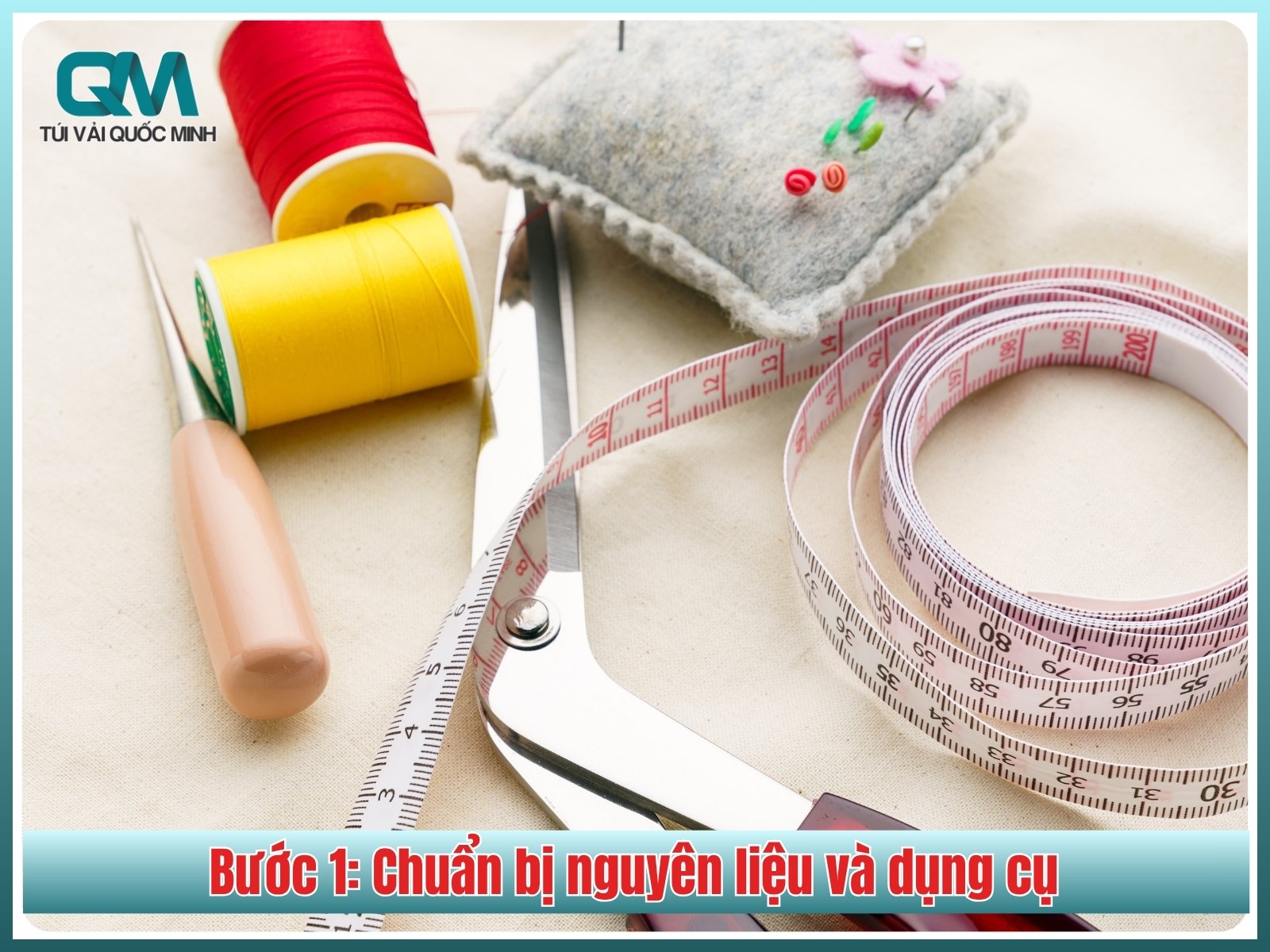 Bước 1: Chuẩn bị nguyên liệu và dụng cụ
