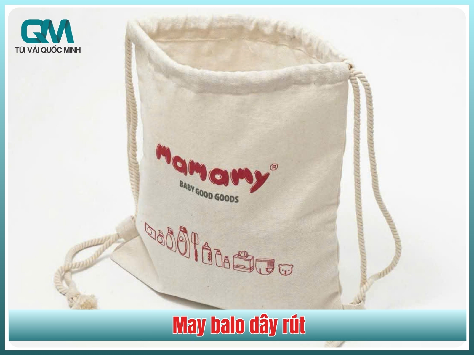 May balo dây rút