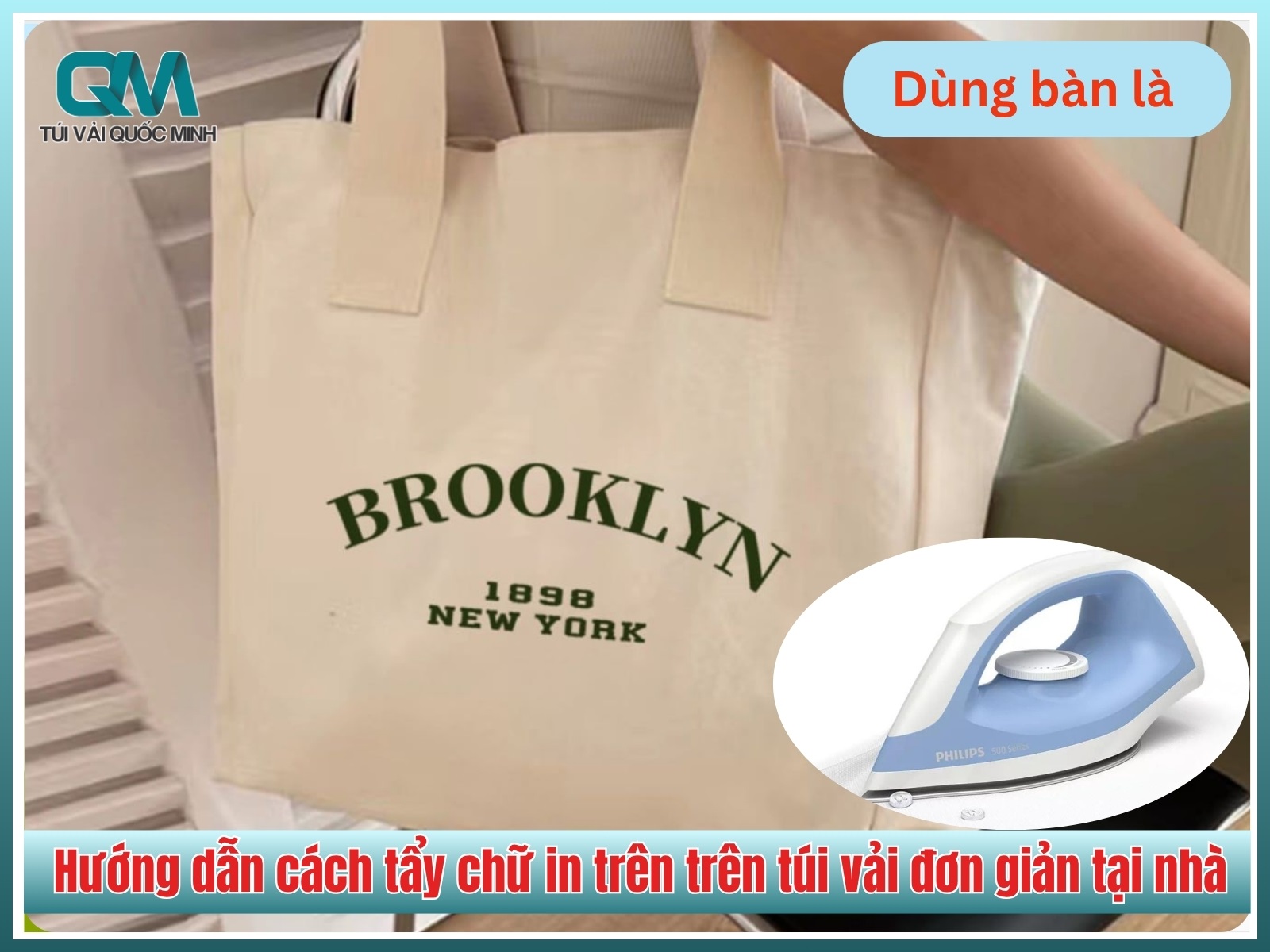 sử dụng bàn là