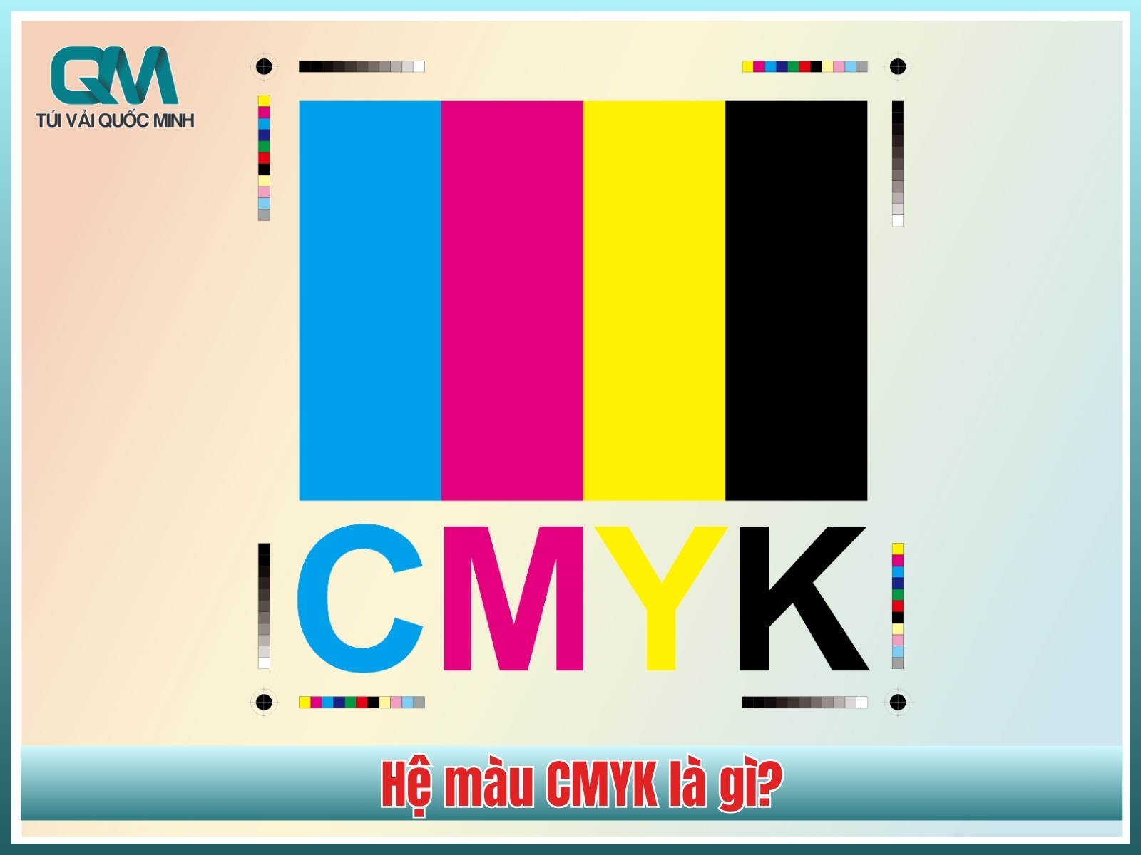 Hệ màu CMYK là gì?