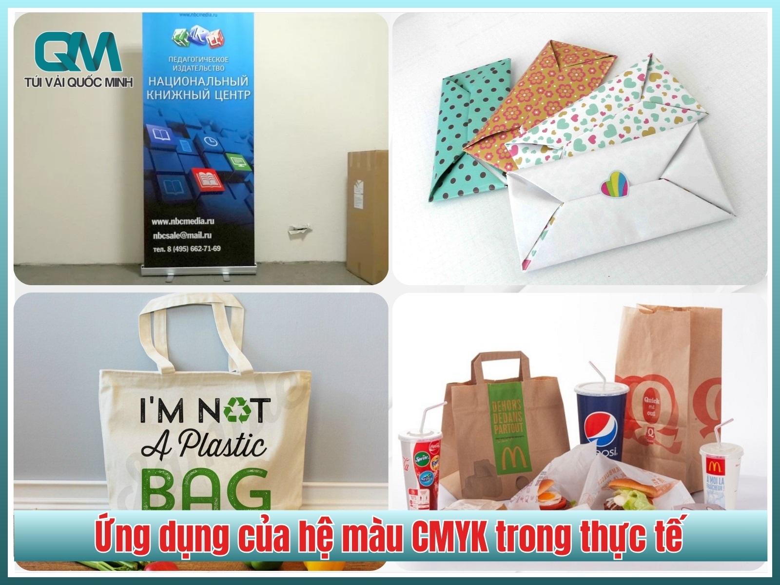Ứng dụng đa dạng của hệ màu CMYK trong thực tế