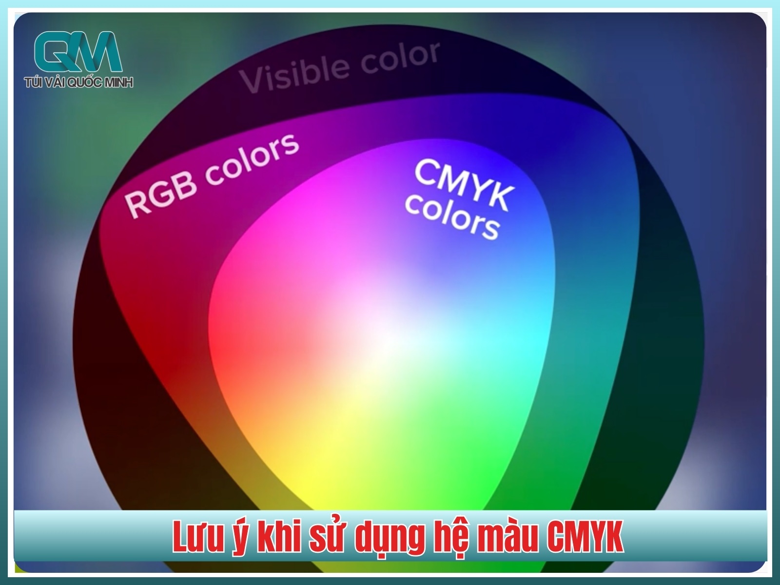 7 lưu ý khi sử dụng hệ màu CMYK