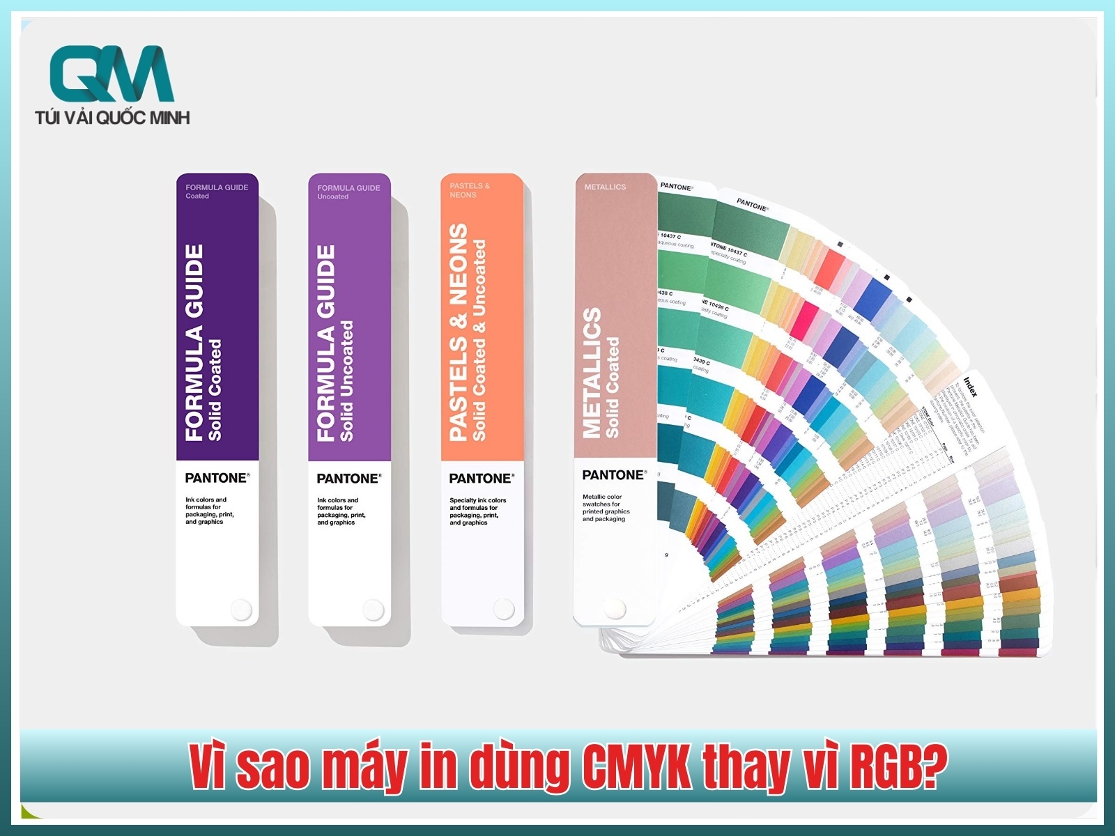 Vì sao máy in dùng CMYK thay vì RGB?