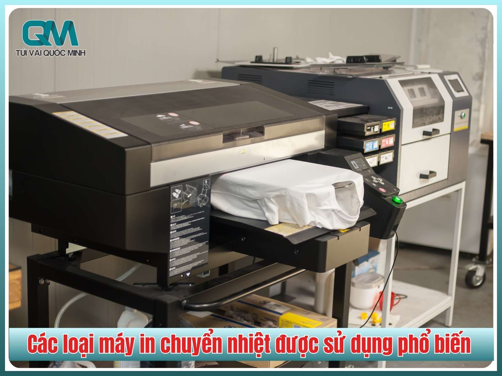 7 loại máy in chuyển nhiệt được sử dụng phổ biến 