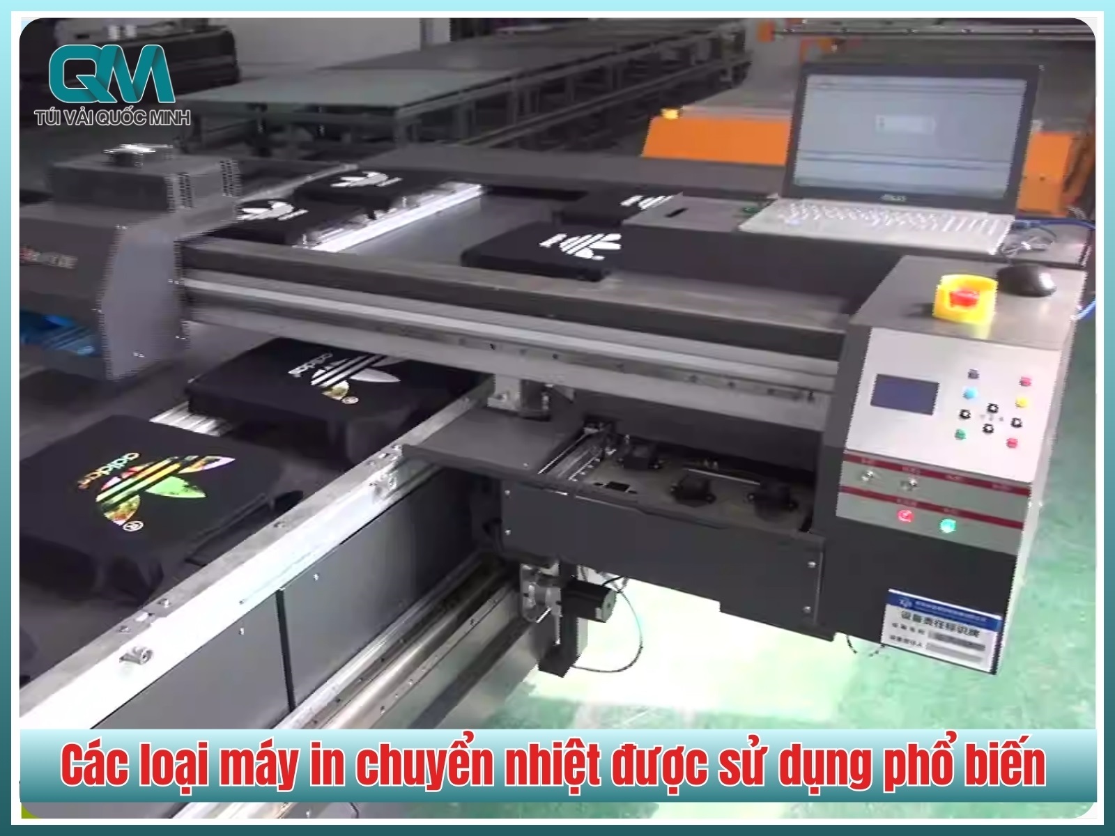 7 loại máy in chuyển nhiệt được sử dụng phổ biến