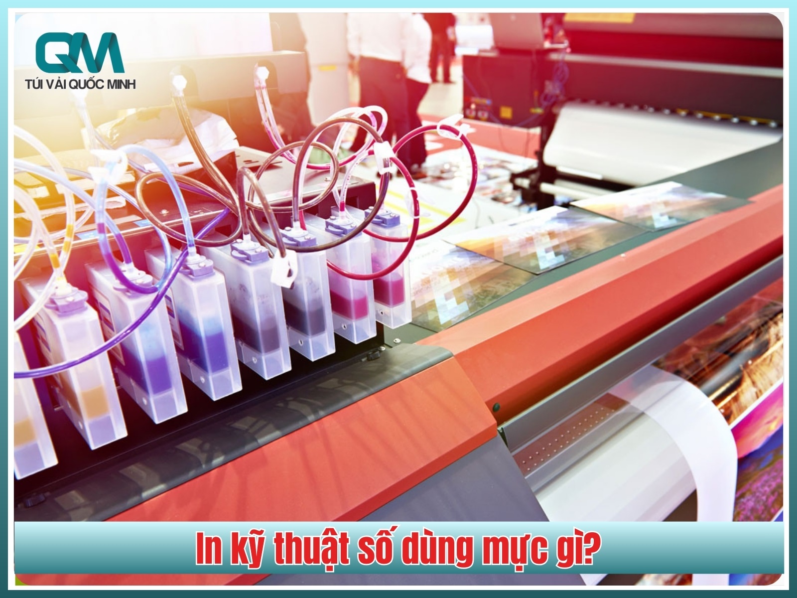 In kỹ thuật số dùng mực gì?