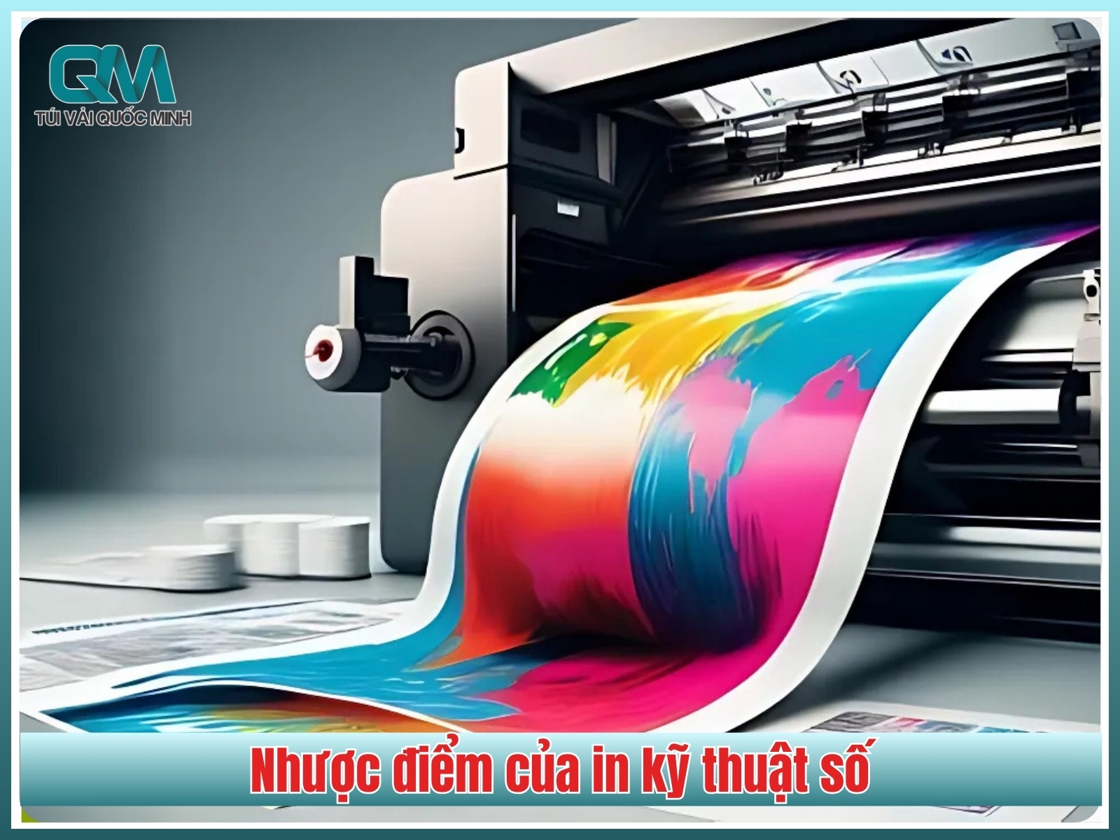 Nhược điểm của in kỹ thuật số