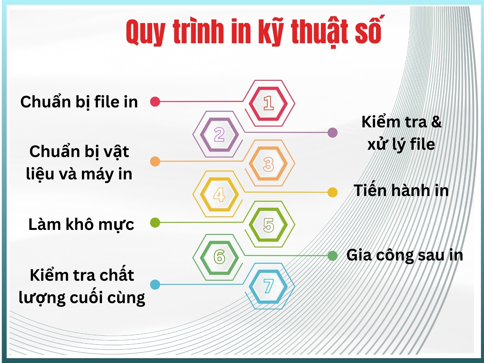Quy trình 7 bước in kỹ thuật số