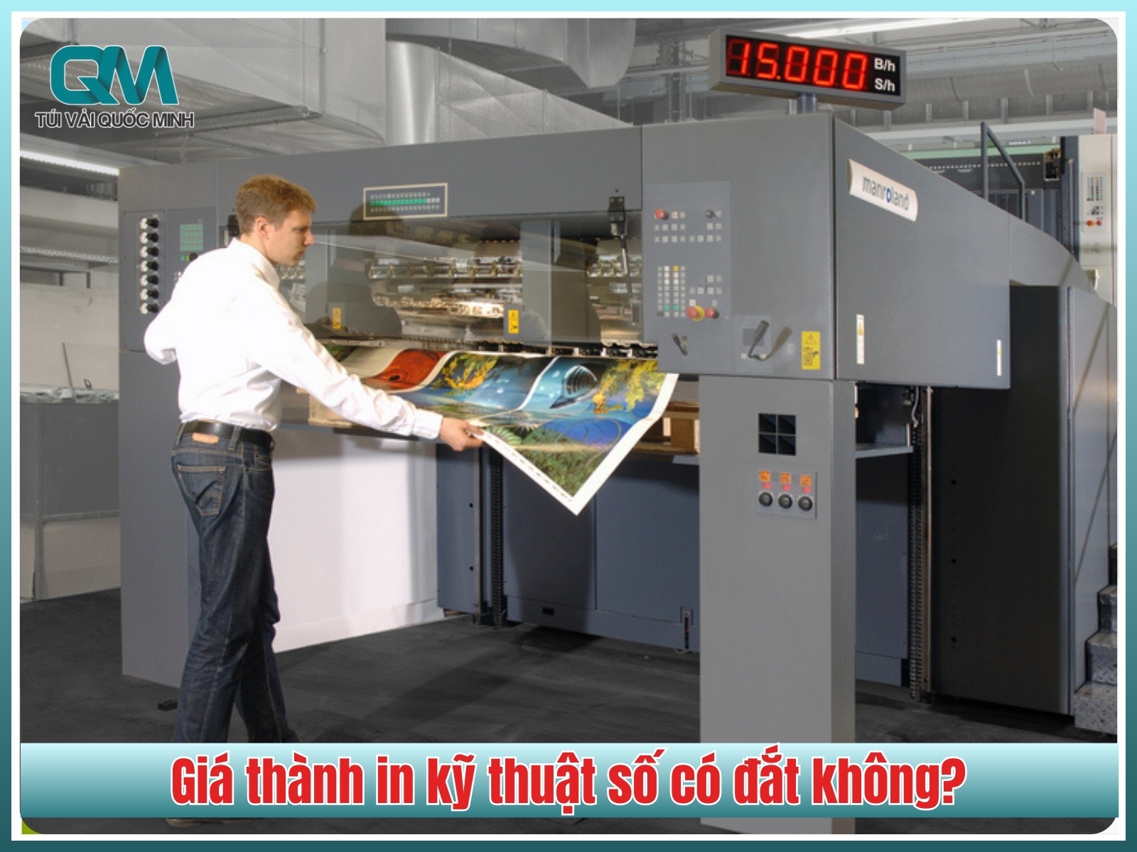 Giá thành in kỹ thuật số có đắt không?