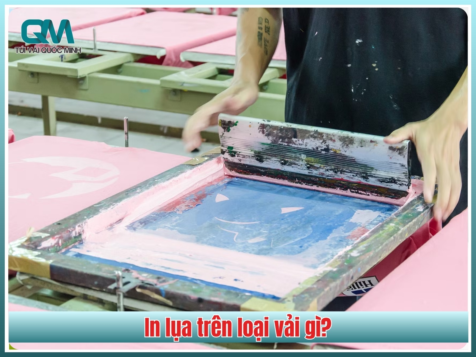 In lụa trên loại vải gì?