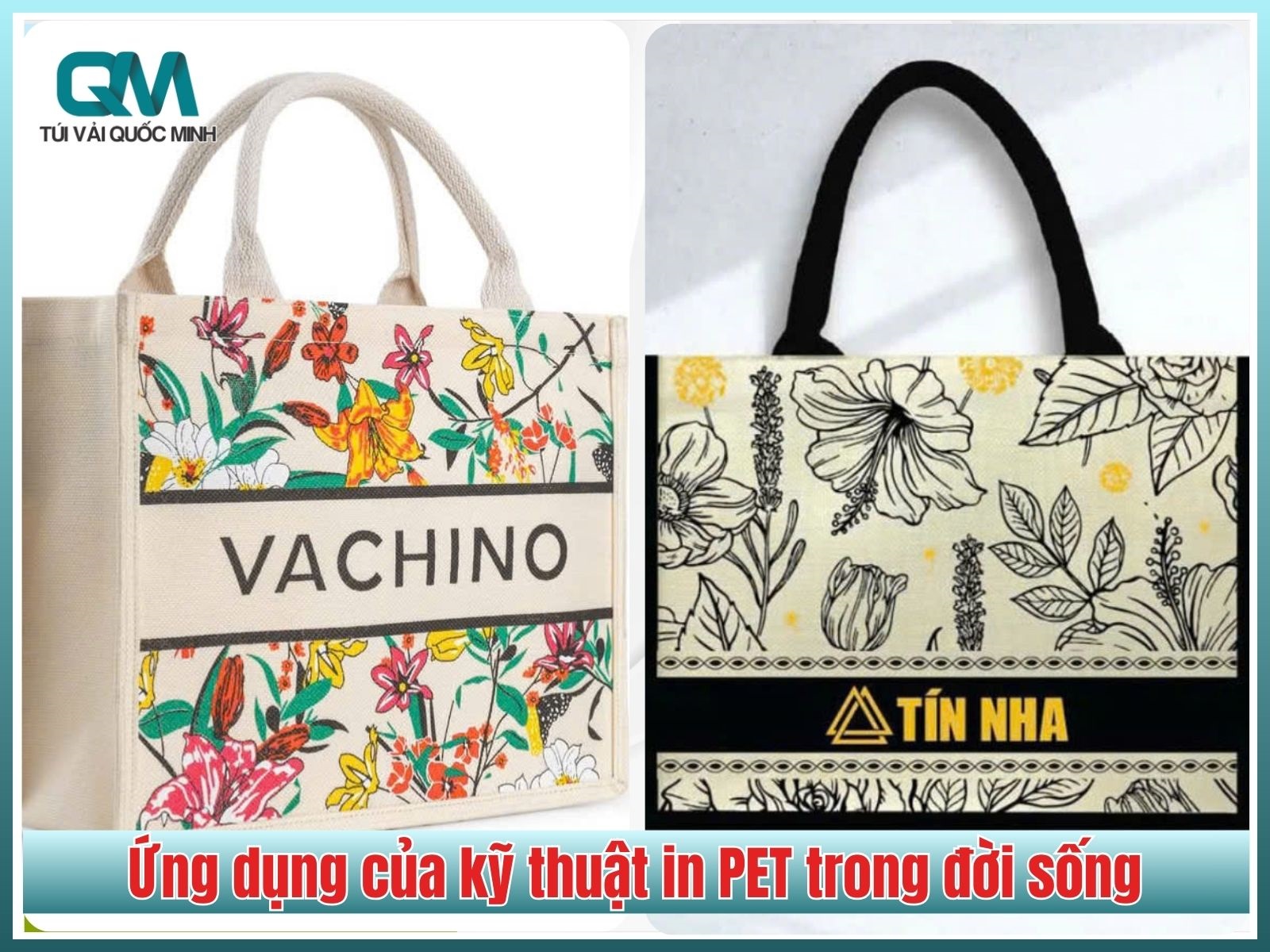 Ứng dụng của kỹ thuật in PET trong đời sống