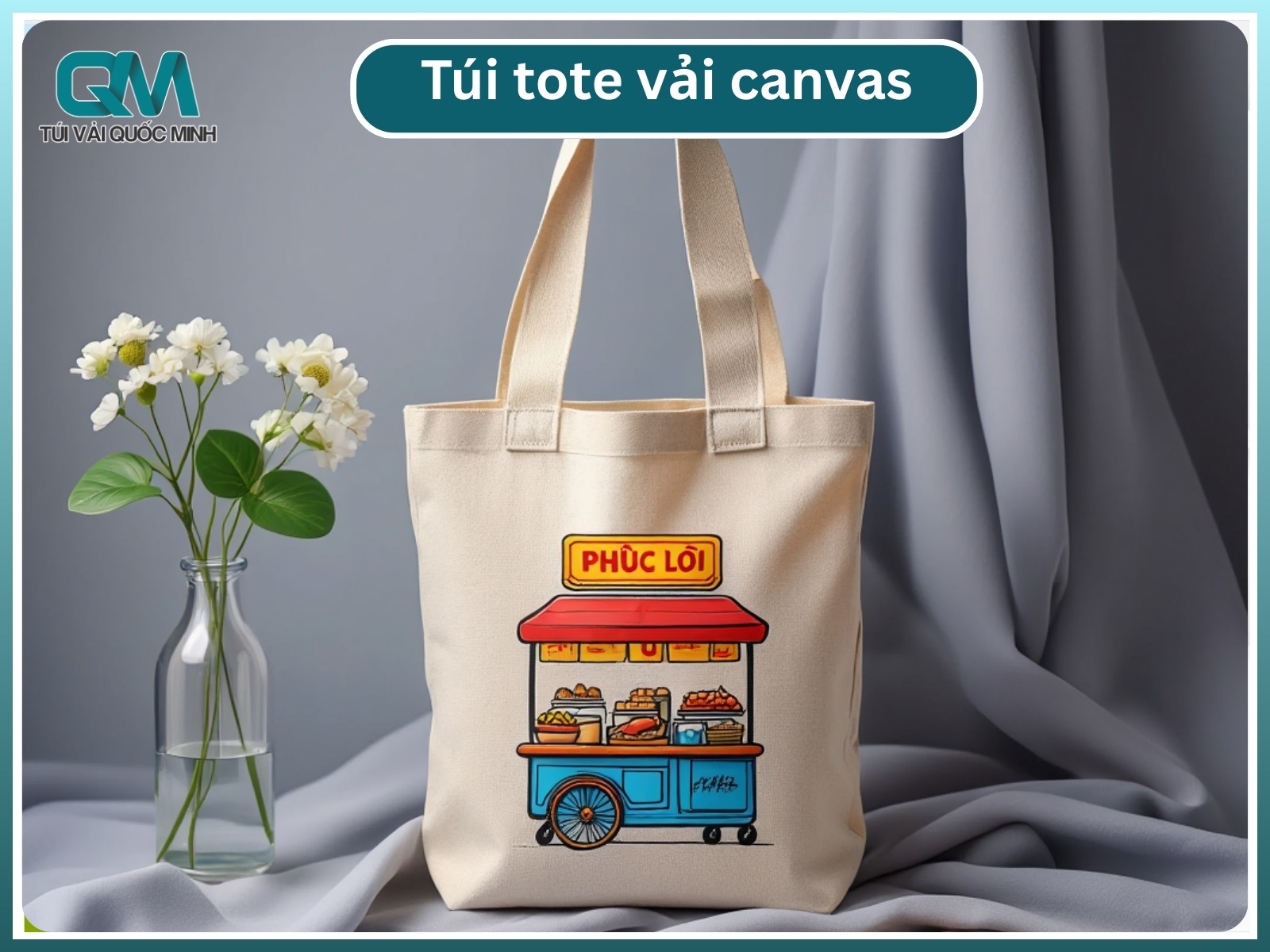 Túi tote vải canvas