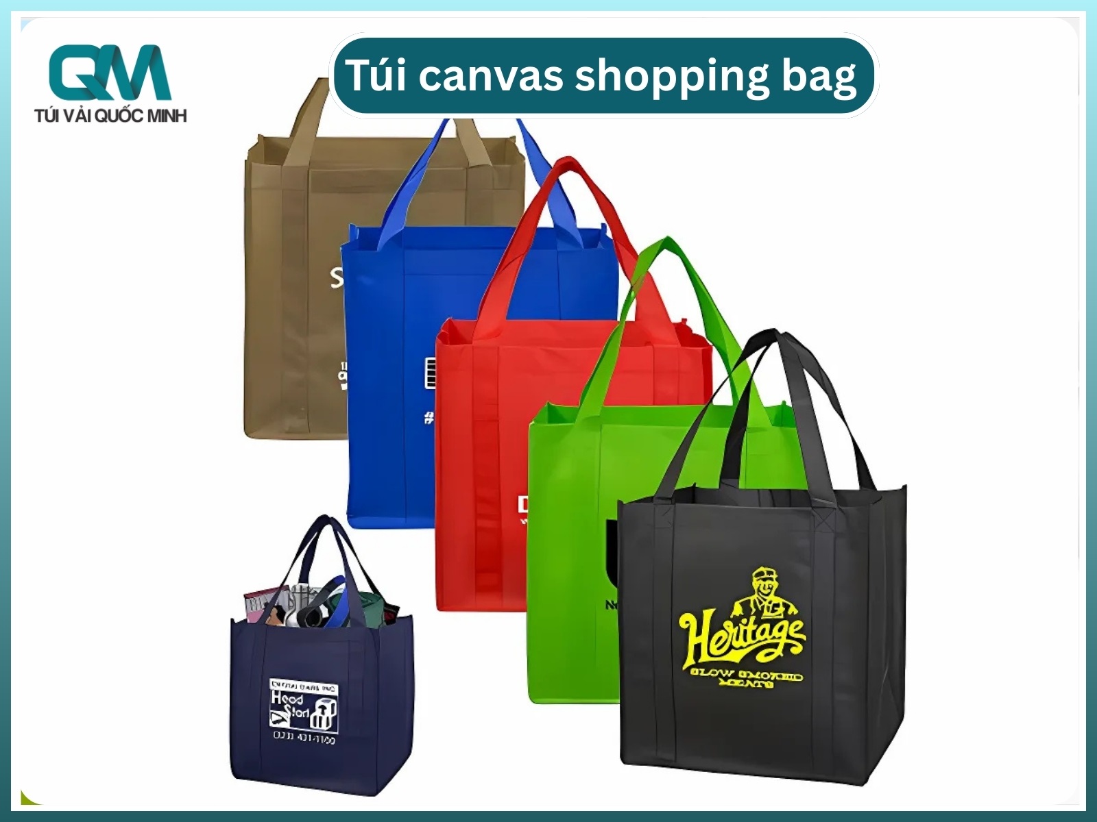 Túi canvas shopping bag