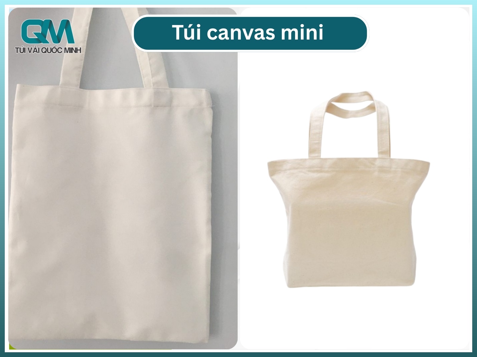Túi canvas mini