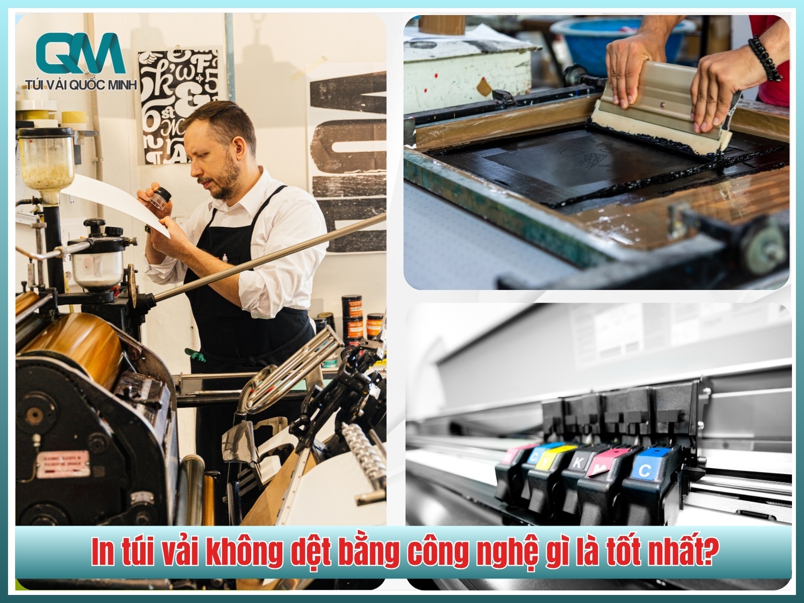 In túi vải không dệt bằng công nghệ gì là tốt nhất?