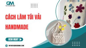 [Thumnail] Cách làm túi vải handmade
