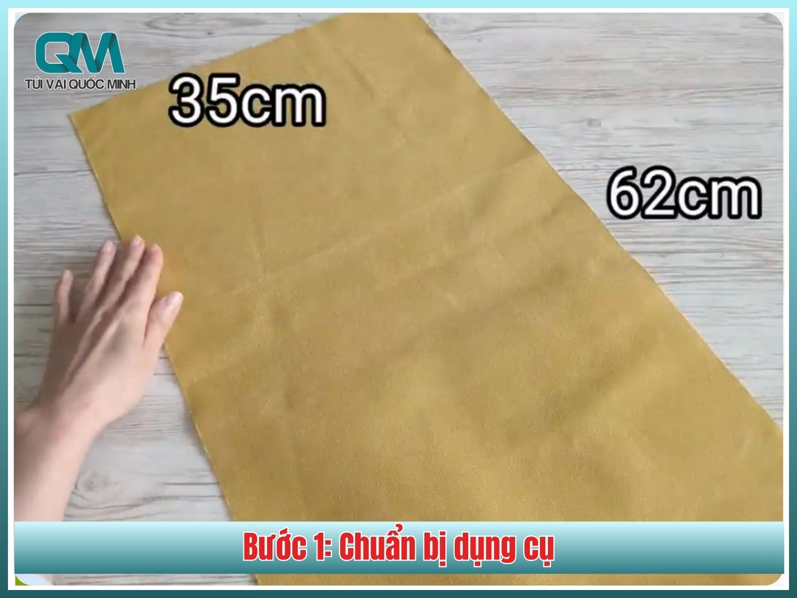 Bước 1: Chuẩn bị dụng cụ