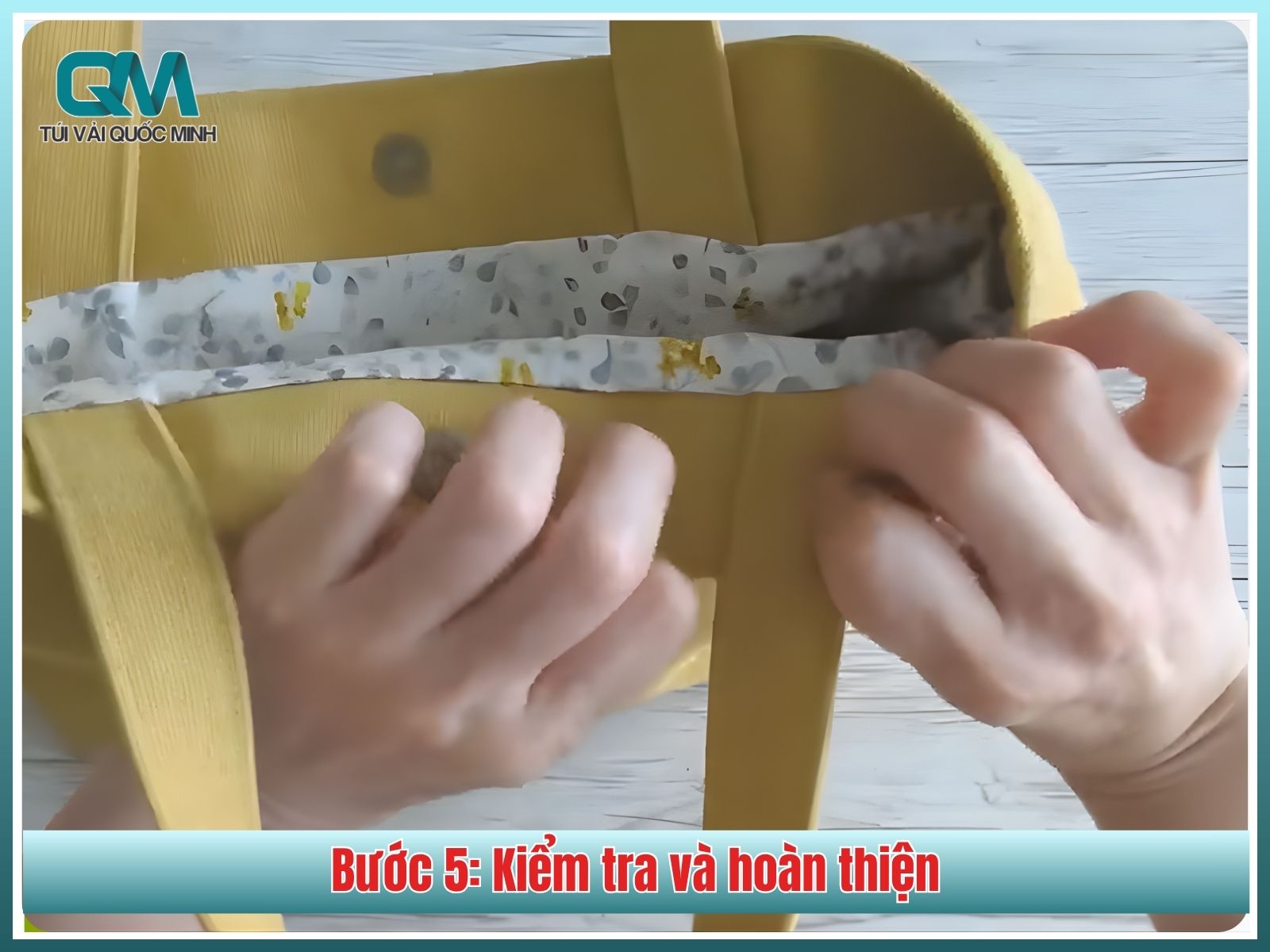 Bước 5: Kiểm tra và hoàn thiện