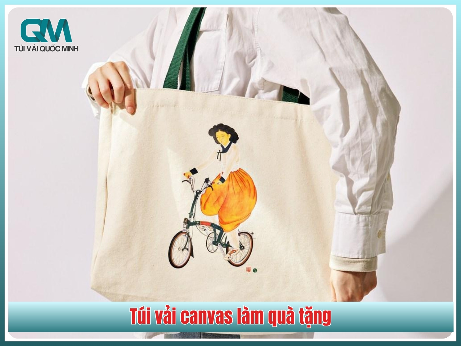 Túi vải canvas làm quà tặng
