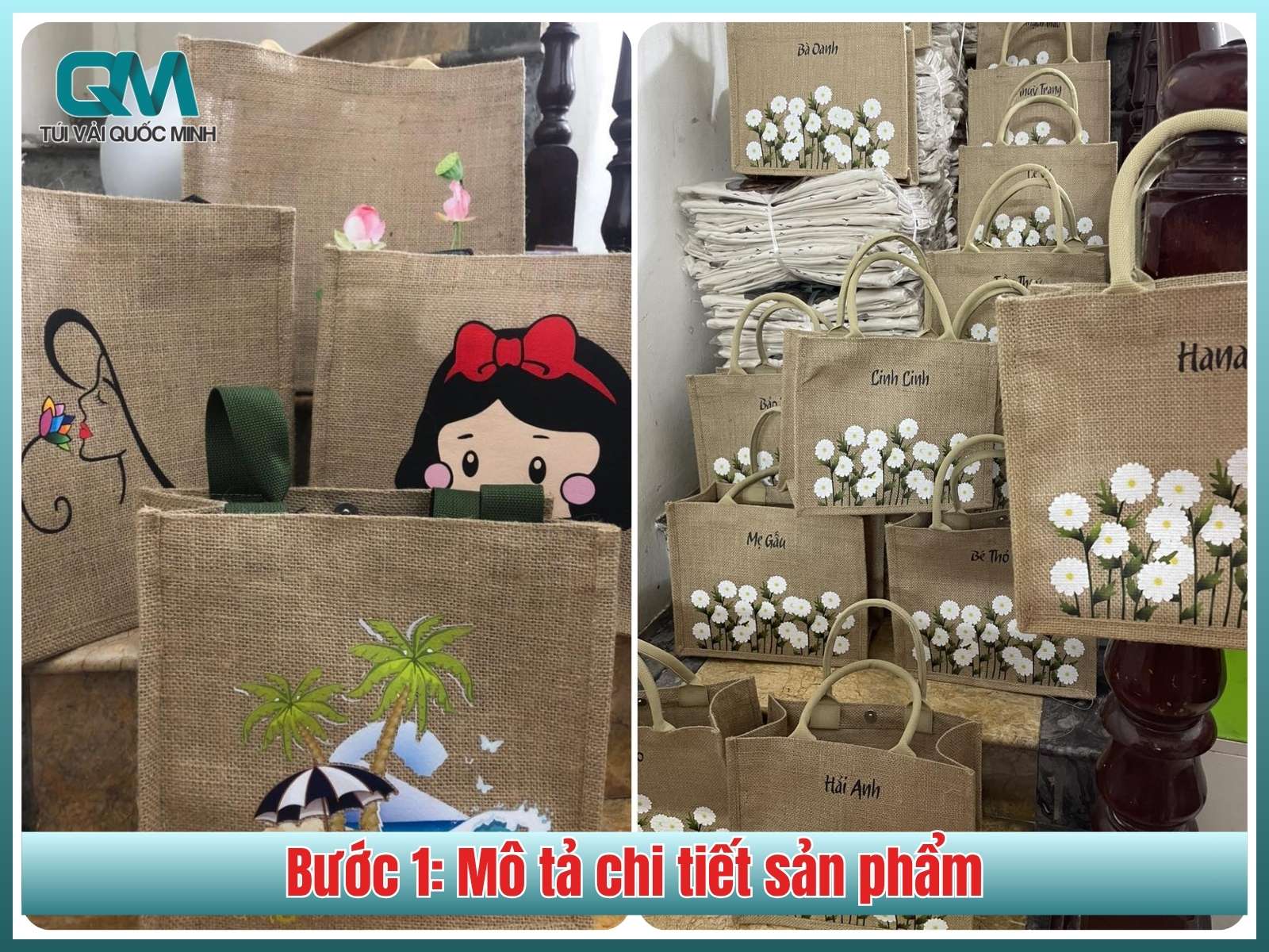 Bước 1: Mô tả chi tiết sản phẩm