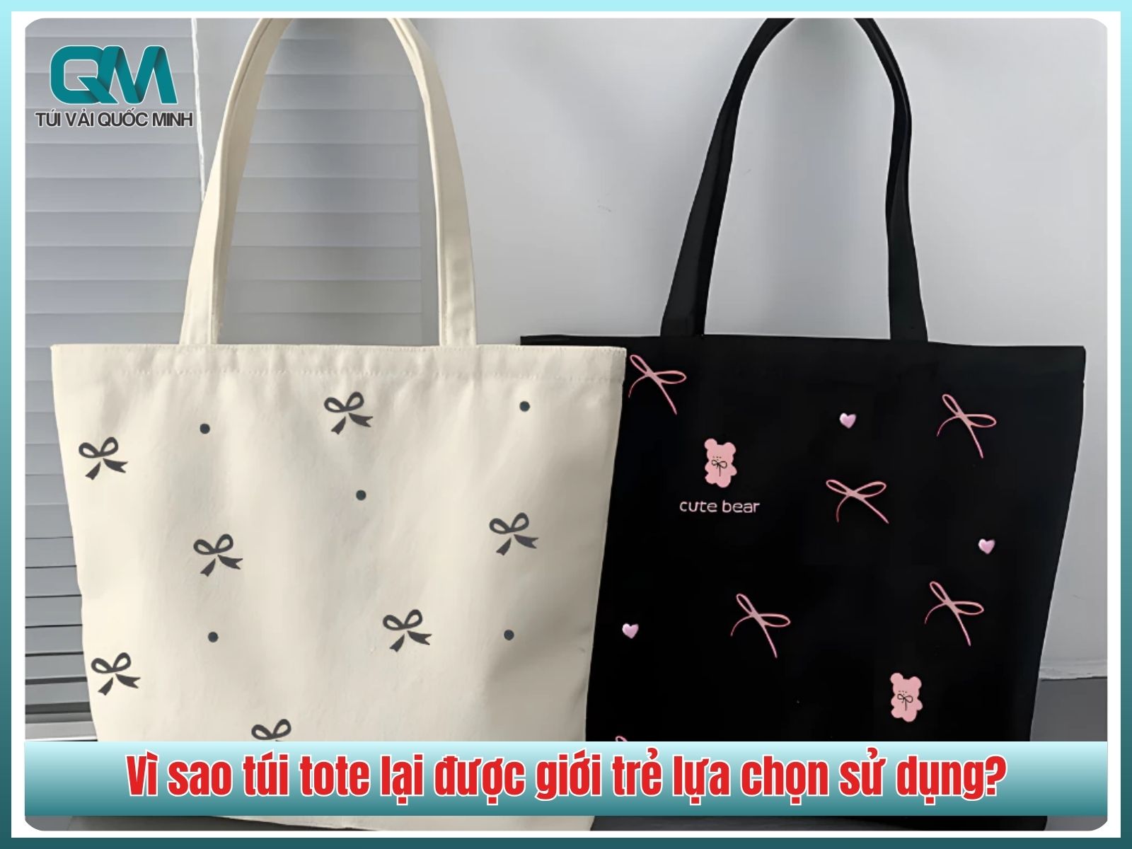 Vì sao túi tote lại được giới trẻ lựa chọn sử dụng?