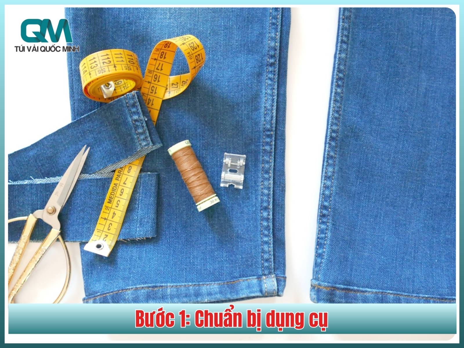 Bước 1: Chuẩn bị dụng cụ