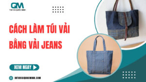 [Thumnail] Cách làm túi vải bằng vải jeans