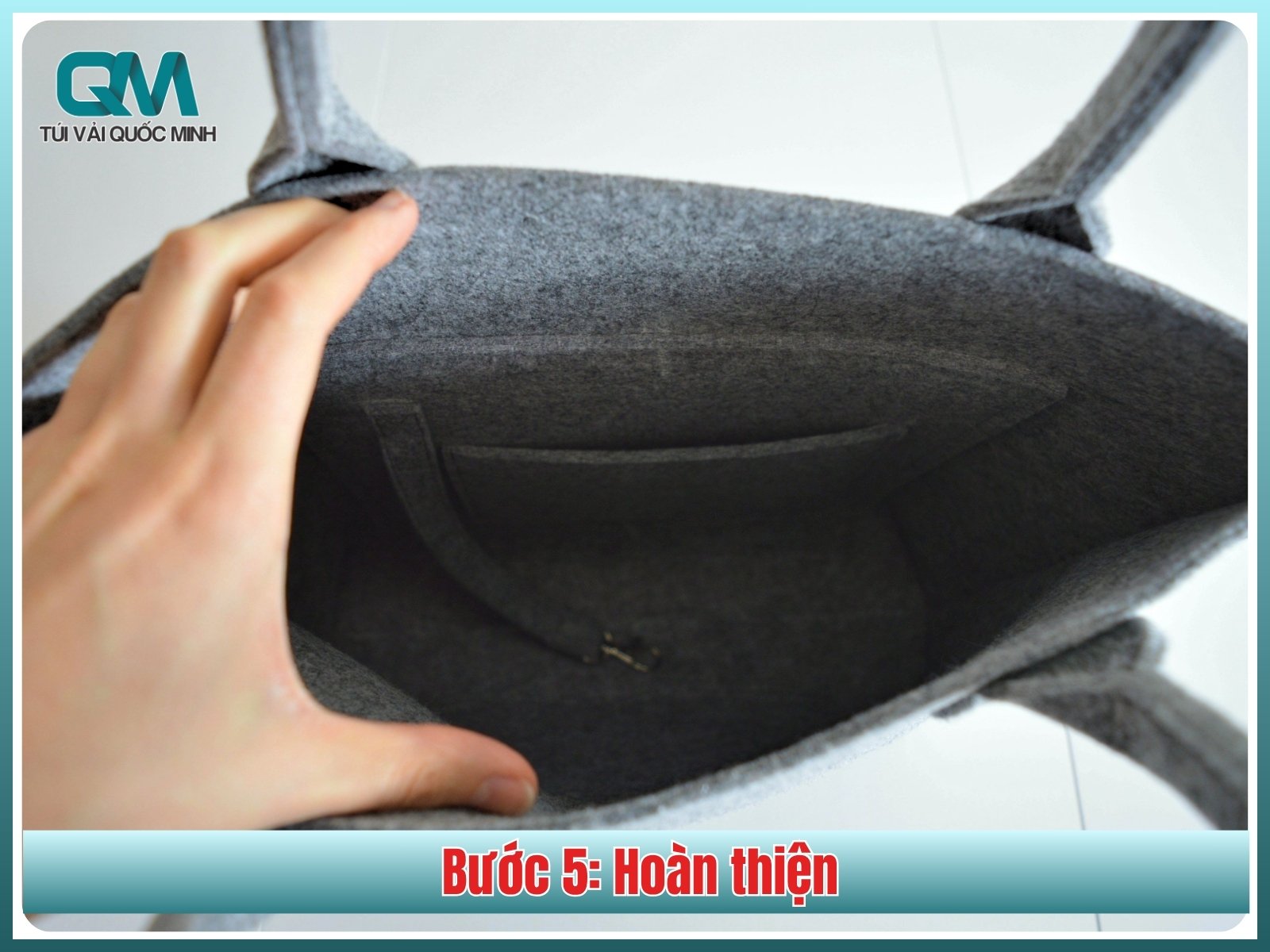 Bước 5: Hoàn thiện