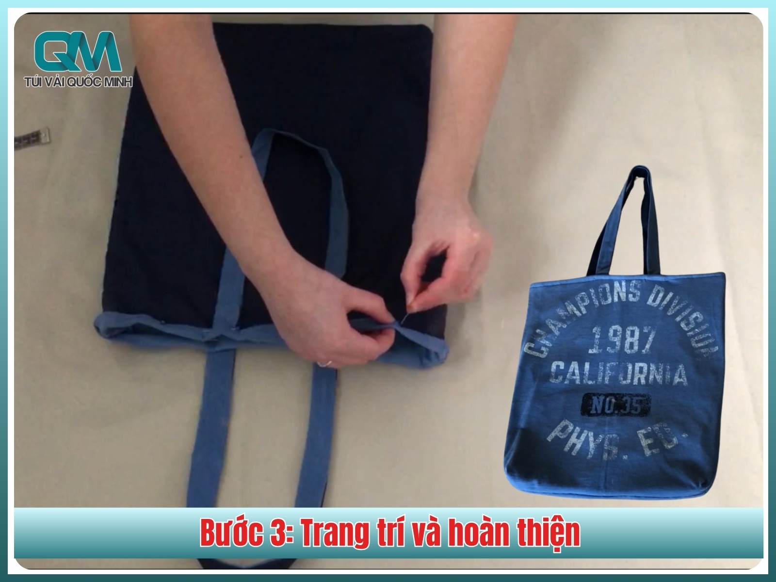 Bước 3: Trang trí và hoàn thiện