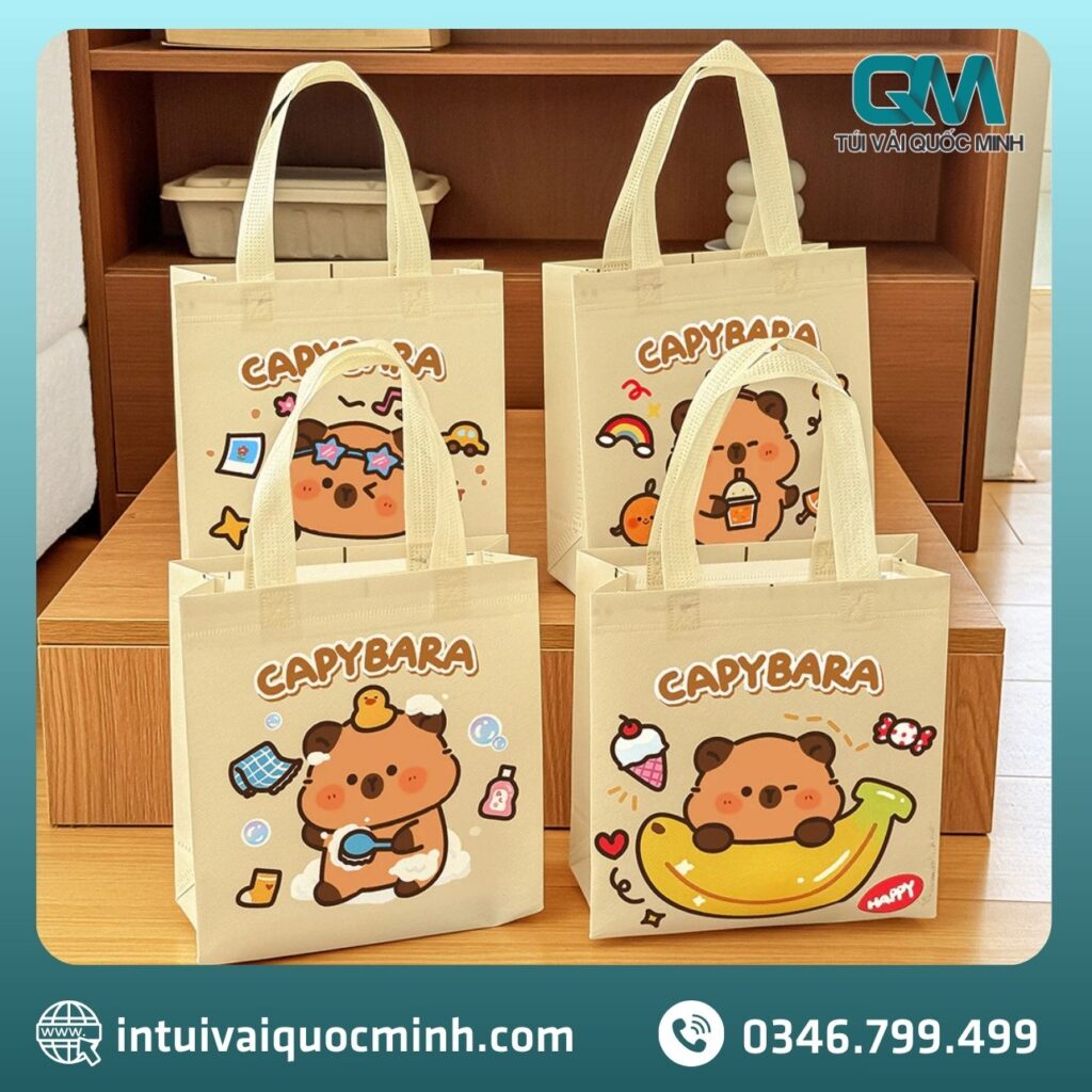 [Thumnail] Túi vải không dệt đựng bánh kem