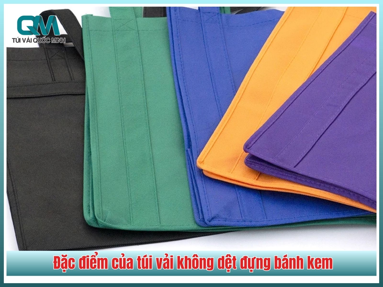 Đặc điểm của túi vải không dệt đựng bánh kem