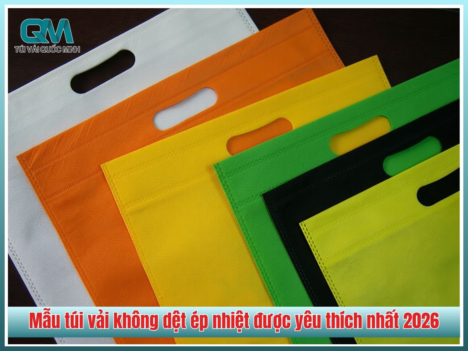 Mẫu túi vải không dệt ép nhiệt được yêu thích nhất 2026