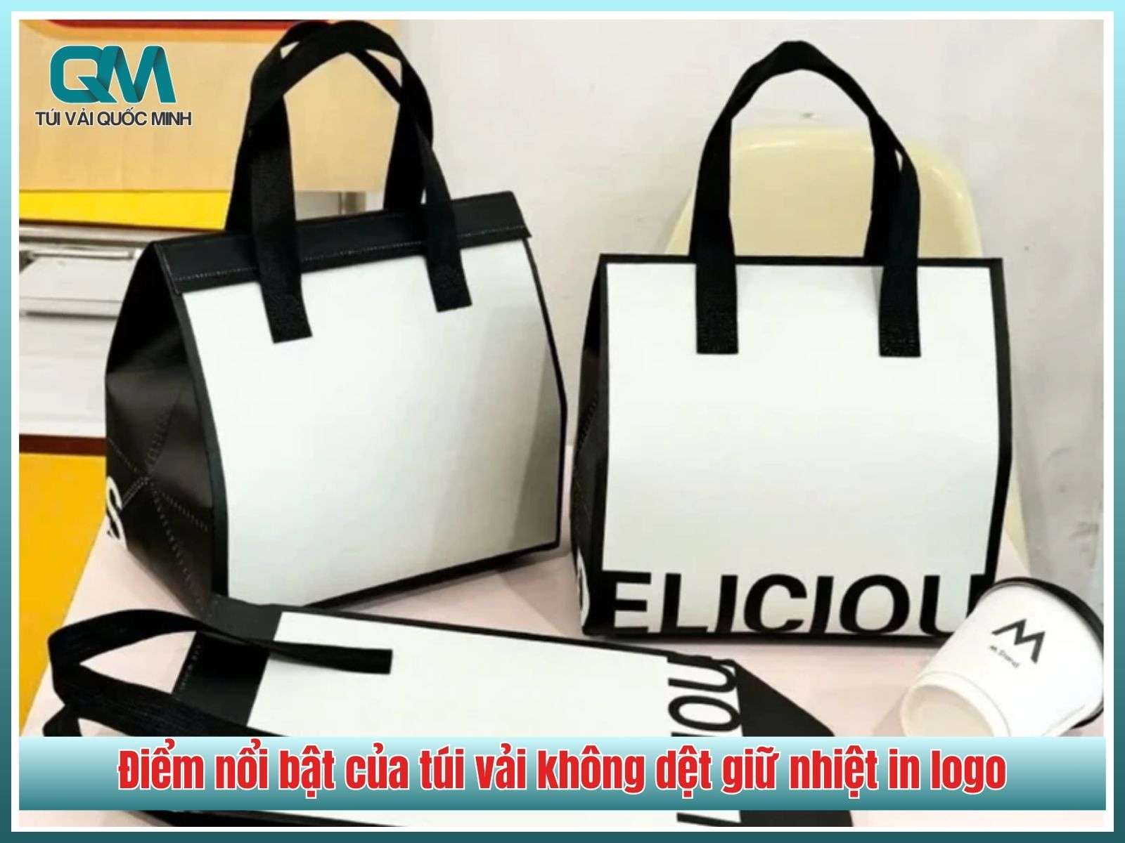 Điểm nổi bật của túi vải không dệt giữ nhiệt in logo