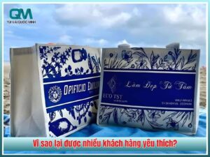 Vì sao túi vải linen in logo PREMIER SKINHEALTH được nhiều khách hàng yêu thích?